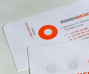 Romen Design's Unique Business Card