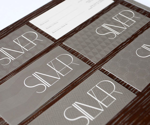 Silver Restaurant's Business Card