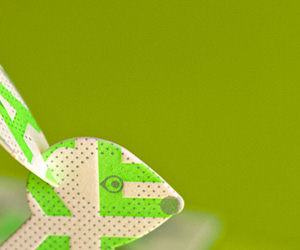 Rabbit Hole's Die Cut Business Card