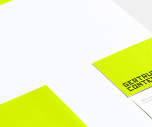 Gerturde Contemporary Business Card