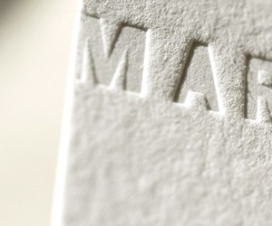 Marshall Kappel's Letterpress Business Card