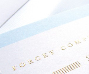 Forget Computers' Quality Business Card