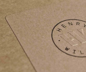 Henry Wilson Business Card & Brand Identity