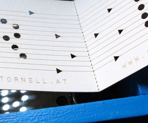 Richard Ritornell's Unique Musical Business Card