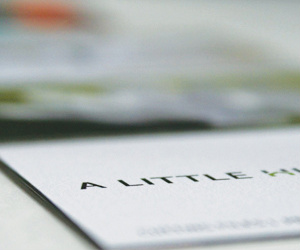 A Little Hut's Business Card