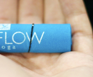 Flow Yoga's Unique Business Card