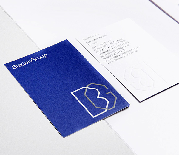 Buxton Group's Business Card