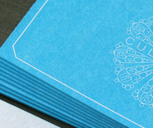 Culinaria's Elegant Business Card