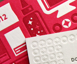 Duct Tape & Glitter's Colorful Business Card