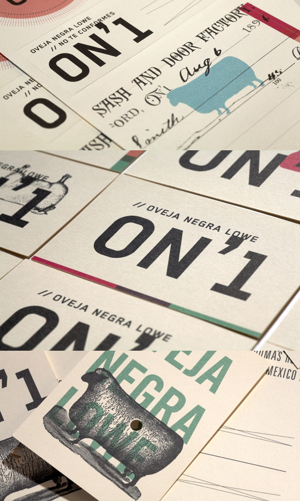 Oveja Negra Lowe's Business Card