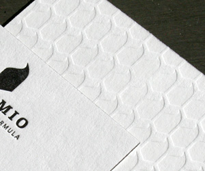 Sublimio's Letterpress Business Cards