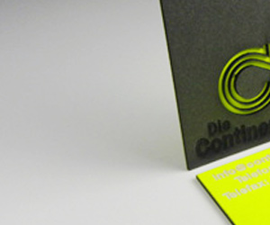 The Continentale's Cool Business Card